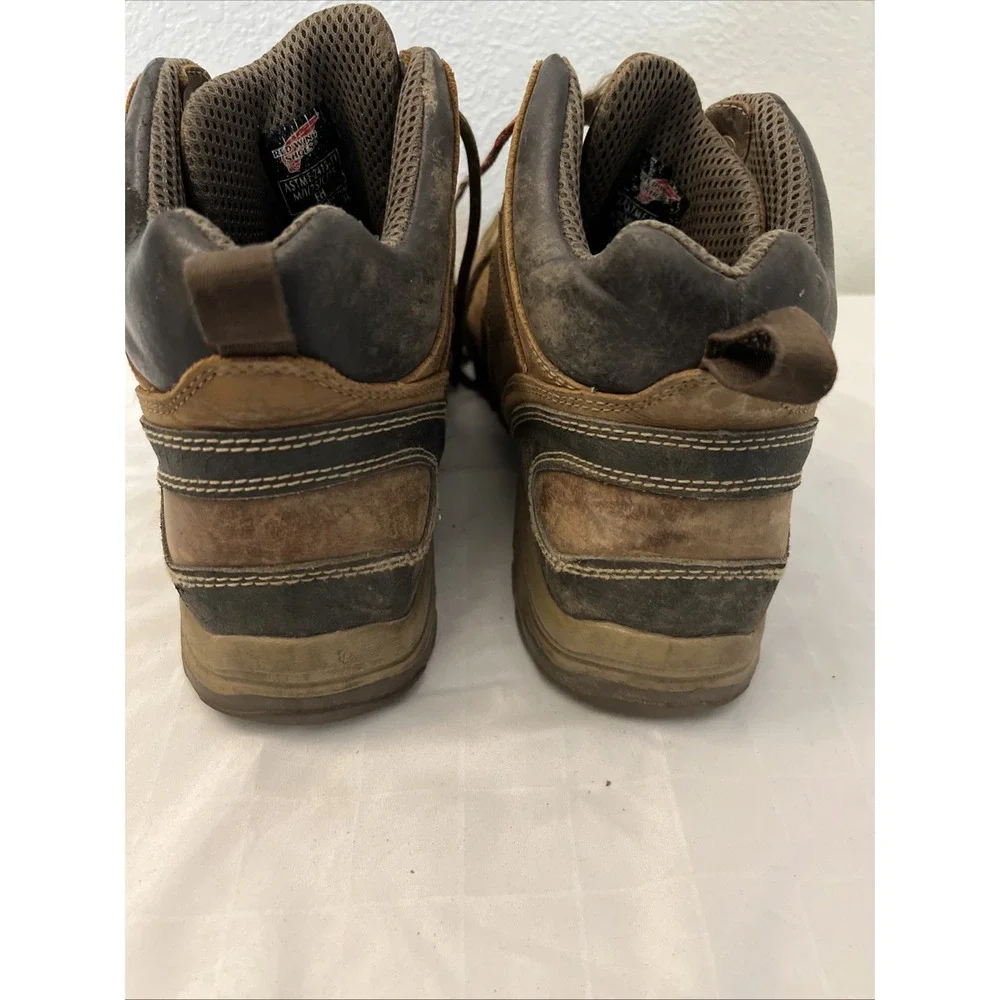 Red Wing 2413-11 Mens Steel Toe Leather‎ Boots 13D Waterproof EU 47 2018
